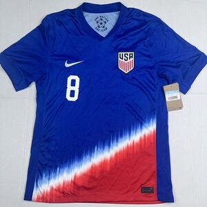 McKennie USMNT Jersey Men's Medium Nike 2024 Stadium Away Soccer USA NWT